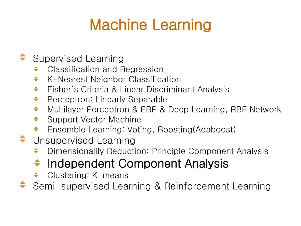 machine learning