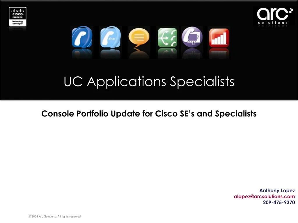 uc applications specialists