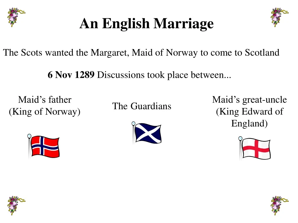 an english marriage