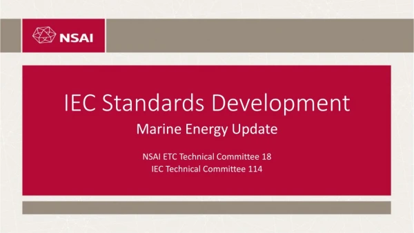 IEC Standards Development
