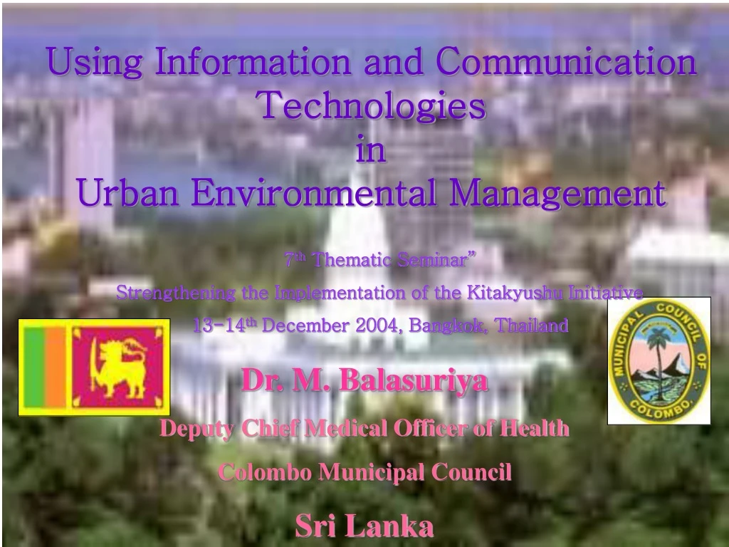 using information and communication technologies