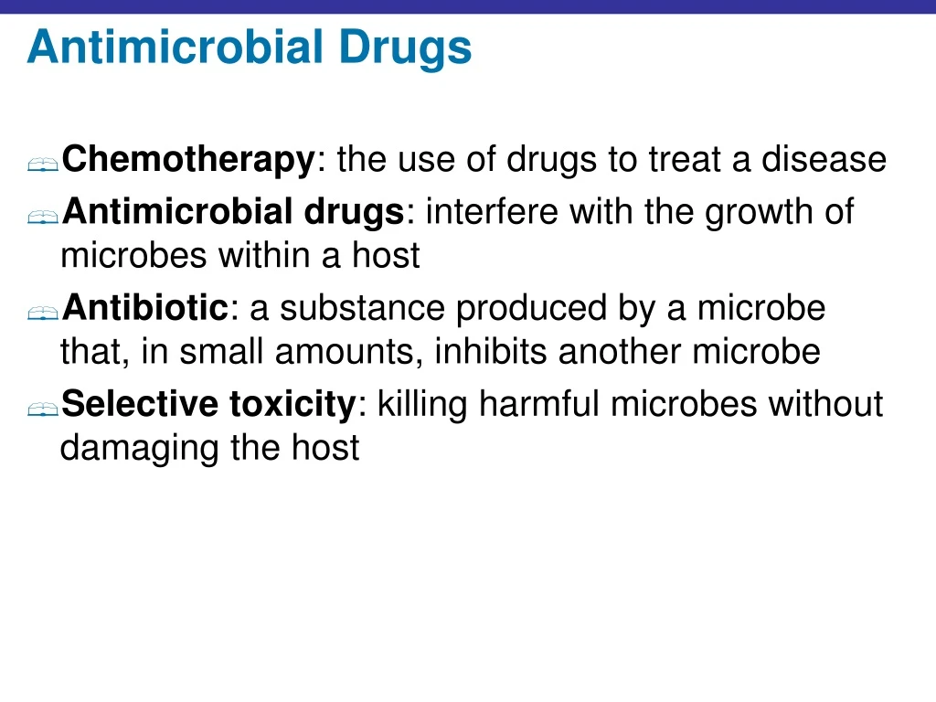 PPT - Antimicrobial Drugs PowerPoint Presentation, Free Download - ID ...