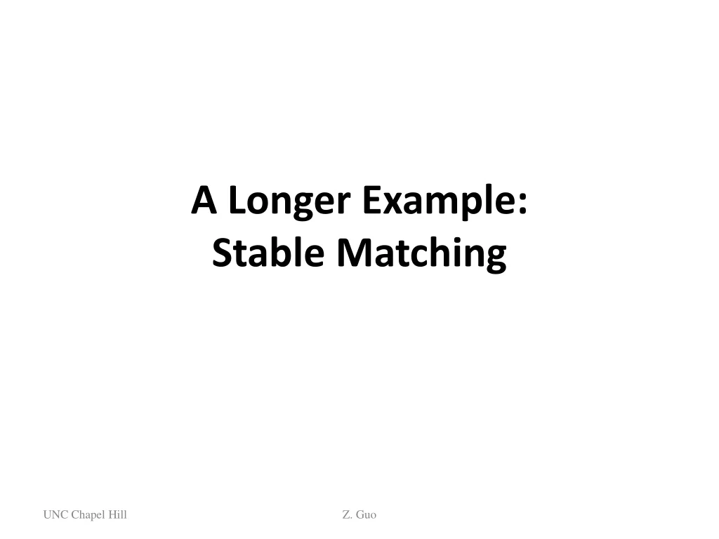a longer example stable matching