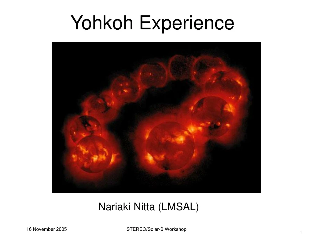 yohkoh experience