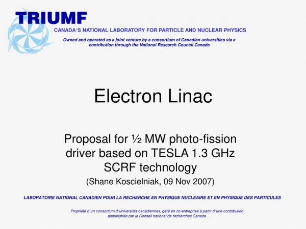 Electron Linac