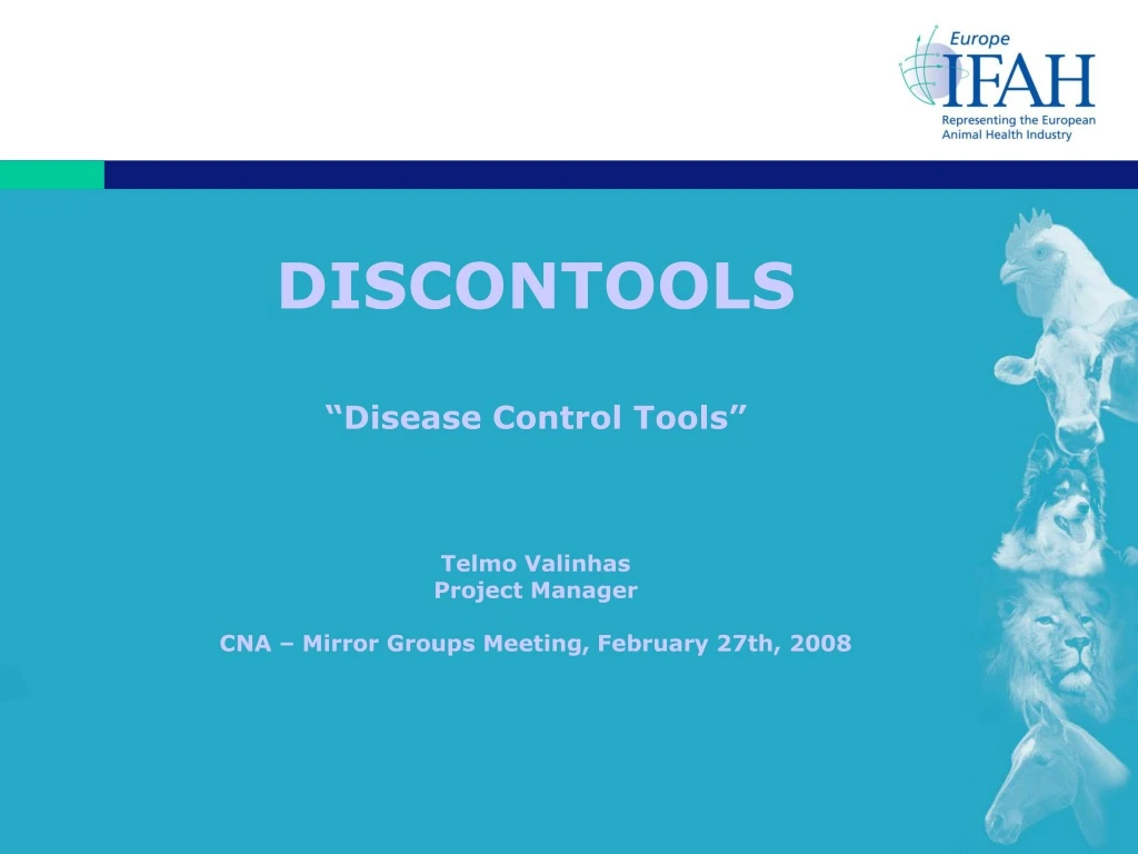 discontools disease control tools telmo valinhas