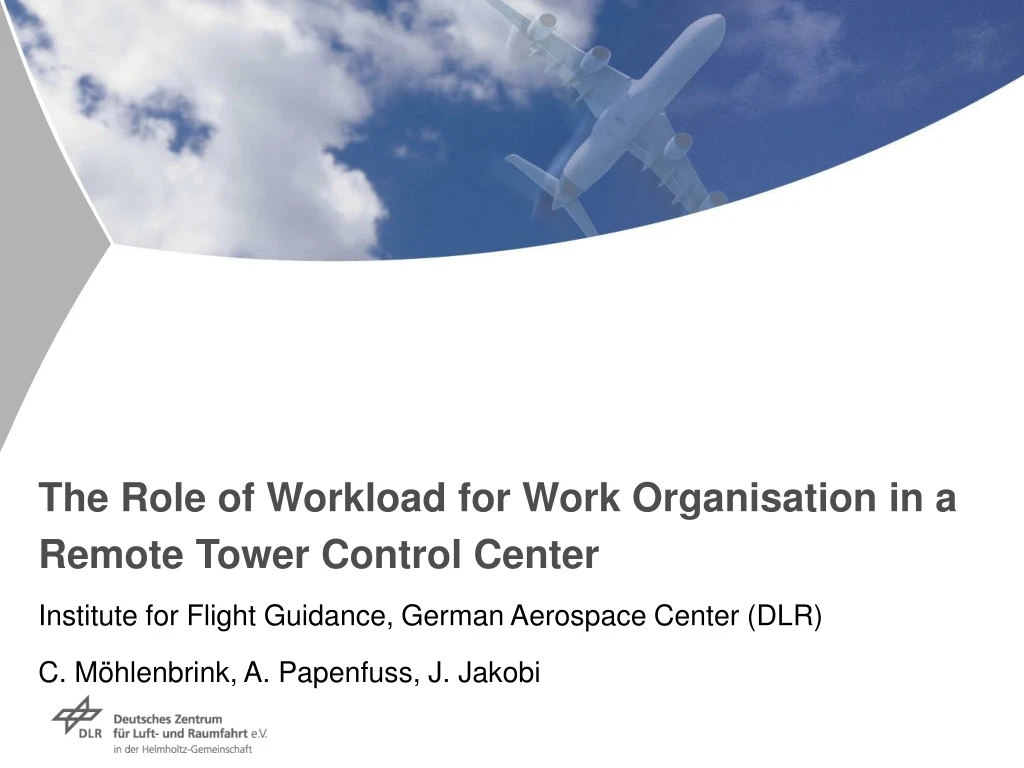 the role of workload for work organisation