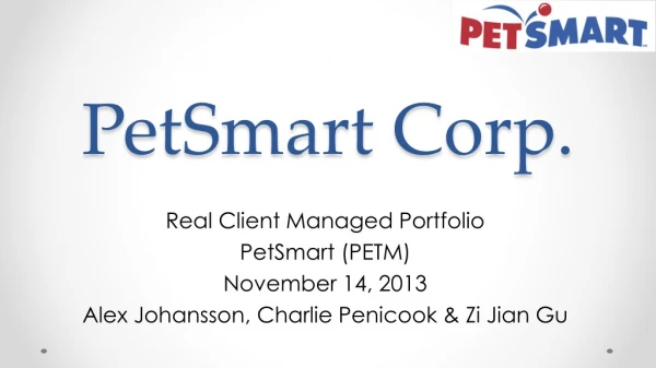 Pet S mart Corp.