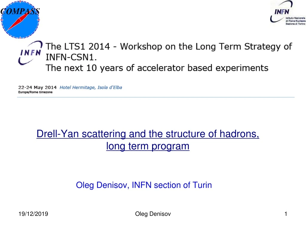 drell yan scattering and the structure of hadrons long term program