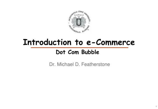 Introduction to e-Commerce