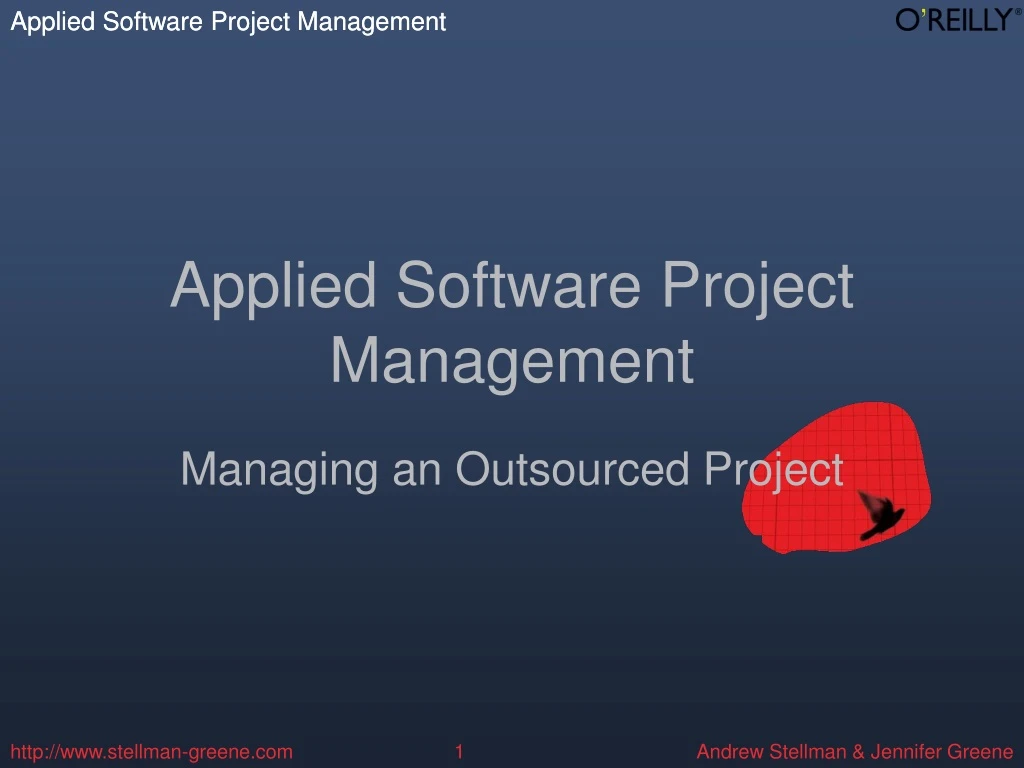applied software project management