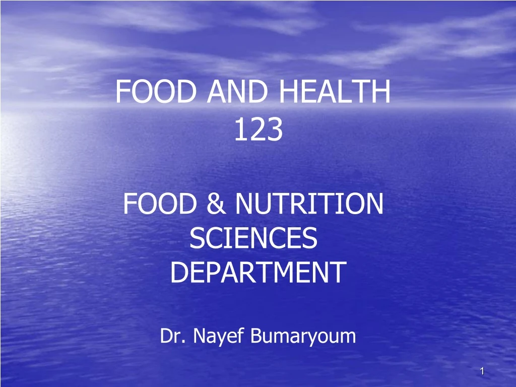 food and health 123
