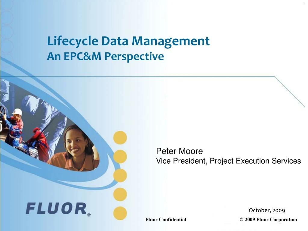 lifecycle data management an epc m perspective