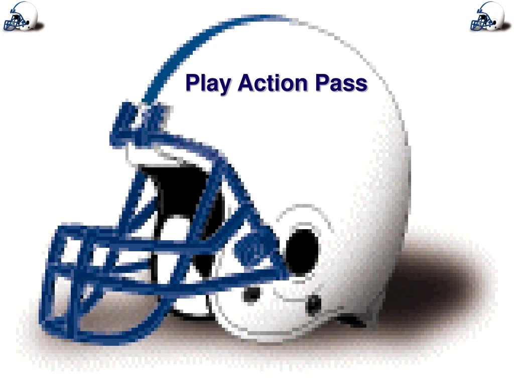 play action pass