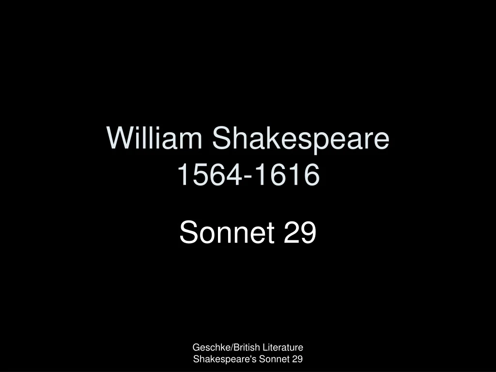 william shakespeare 1564 1616