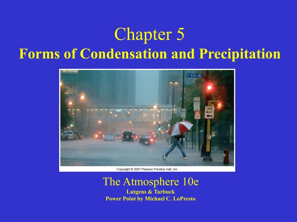 chapter 5 forms of condensation and precipitation