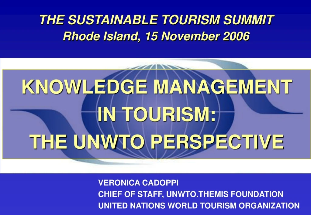 the sustainable tourism summit rhode island