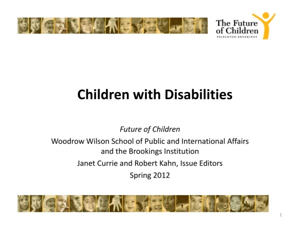 Children with Disabilities