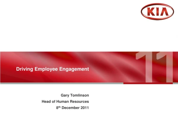 Driving Employee Engagement