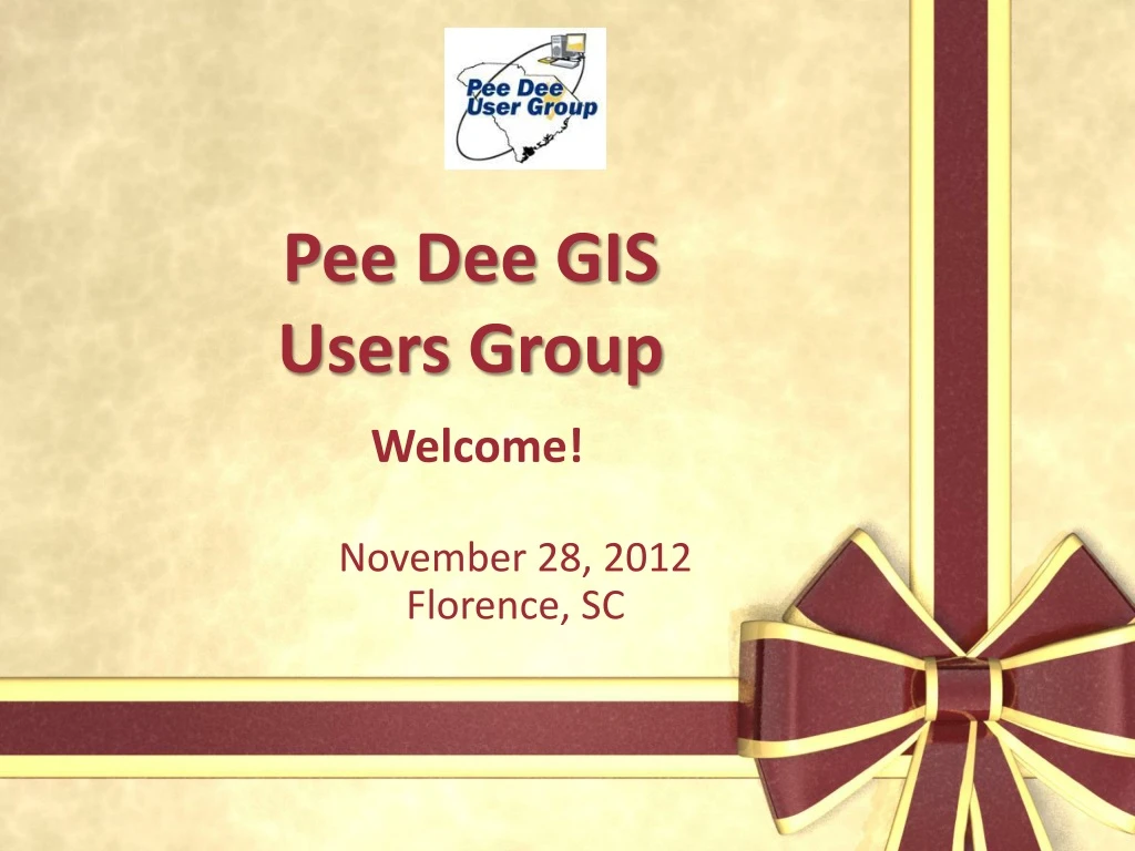 pee dee gis users group