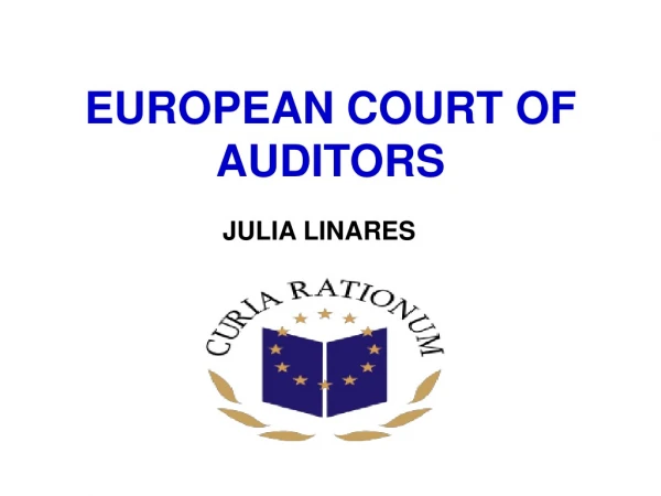 EUROPEAN COURT OF AUDITORS