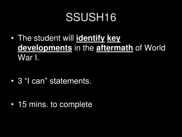 SSUSH16