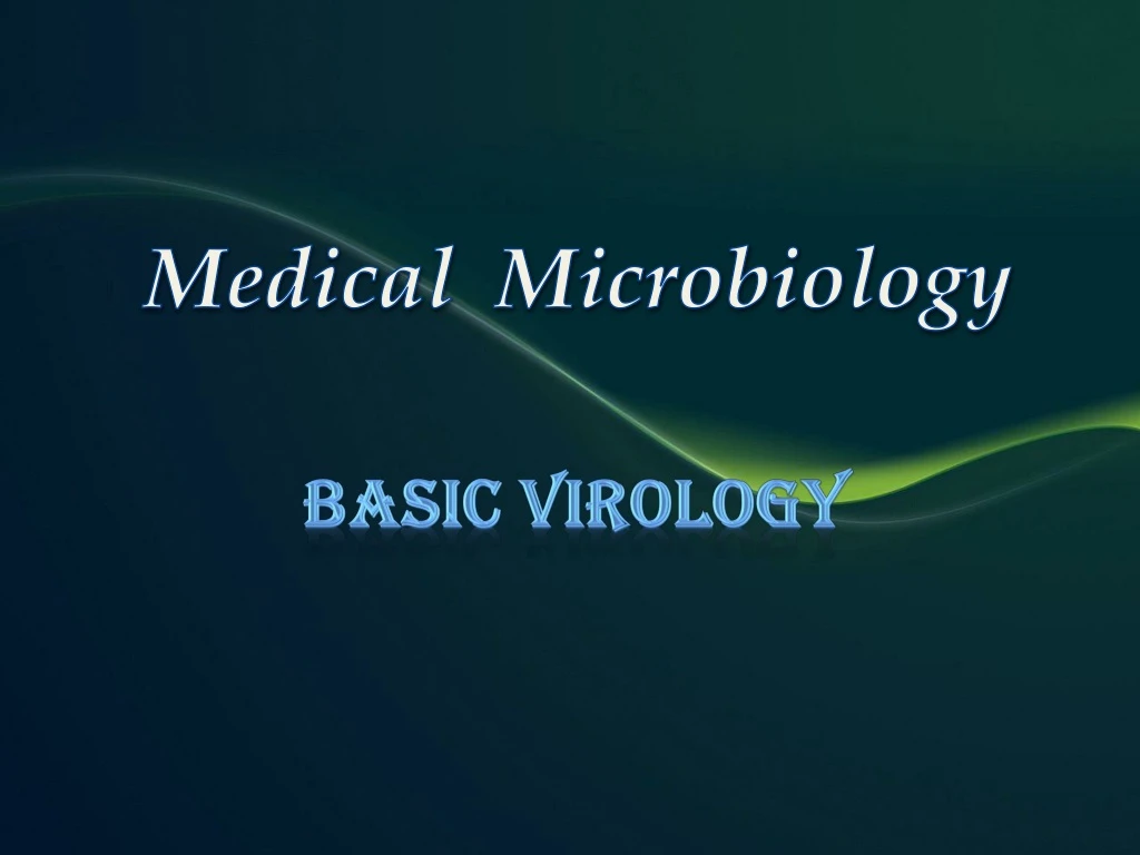 medical microbiology