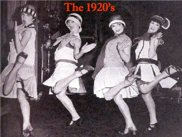 The 1920’s