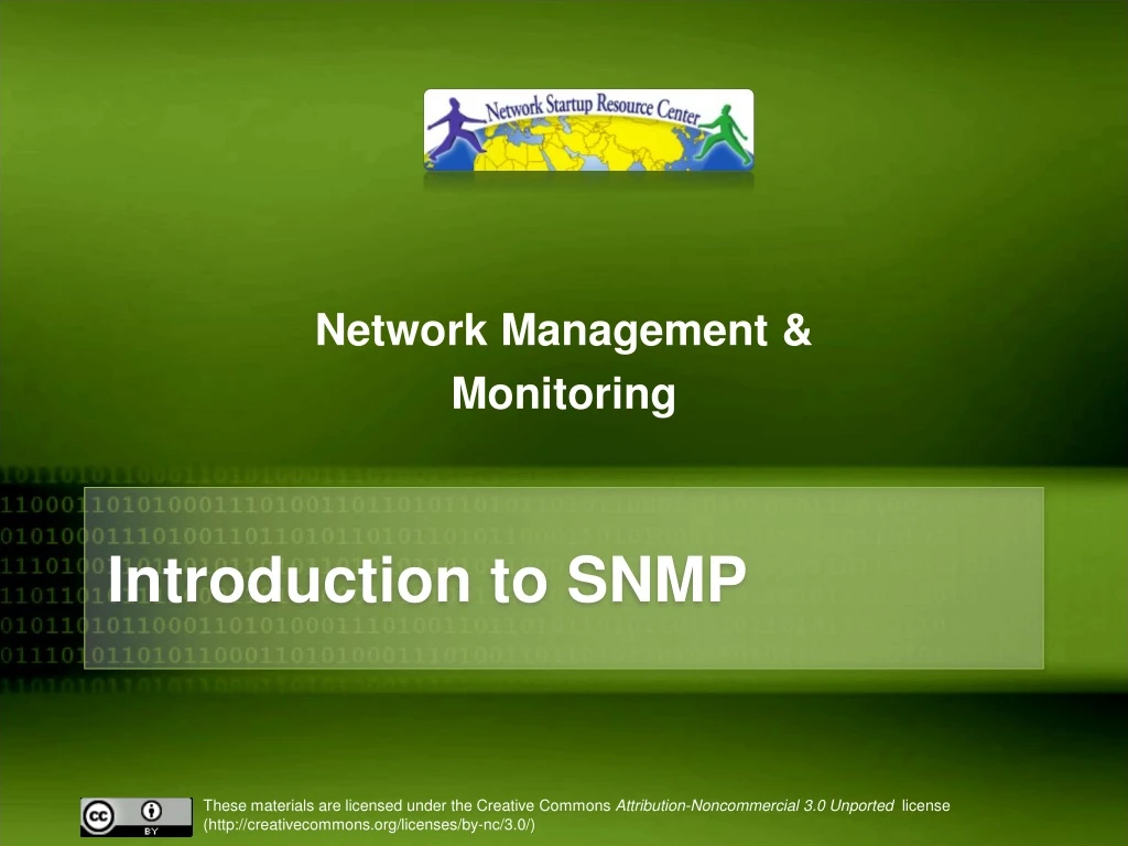 network management monitoring