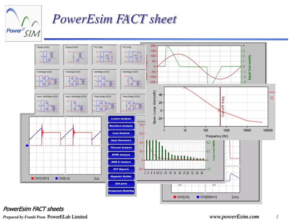 poweresim fact sheet