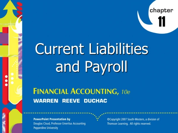 Current Liabilities and Payroll