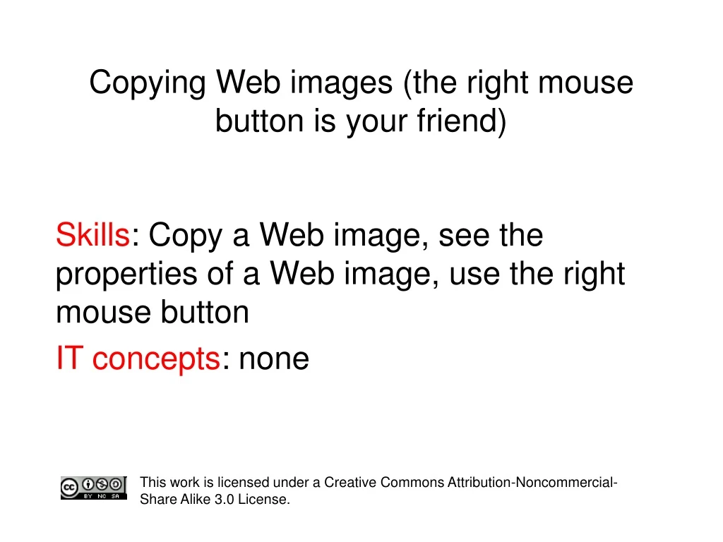 copying web images the right mouse button is your friend