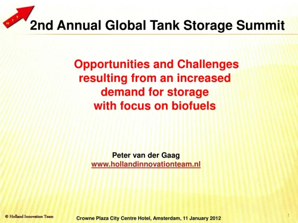 Opportunities and Challenges resulting from an increased demand for storage