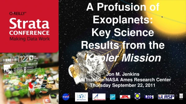 A Profusion of Exoplanets: Key Science Results from the  Kepler Mission