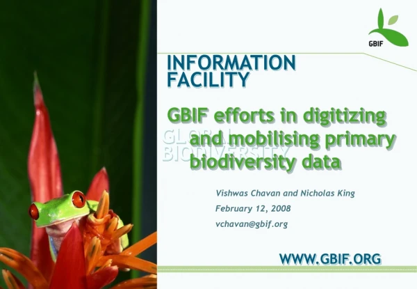 GLOBAL BIODIVERSITY