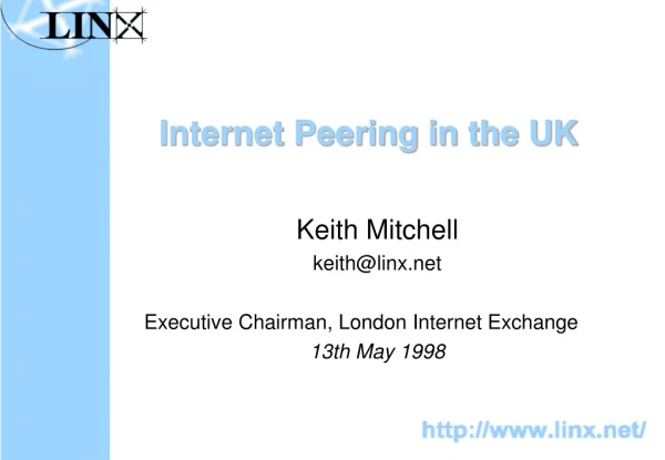 Internet Peering in the UK