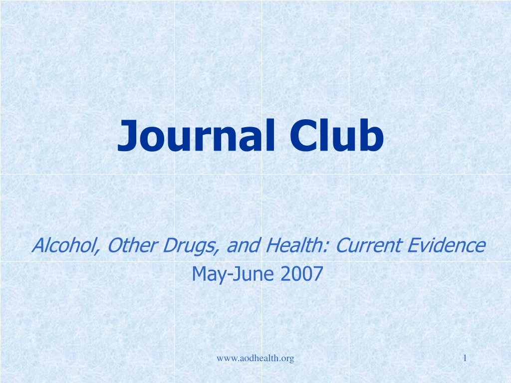 journal club