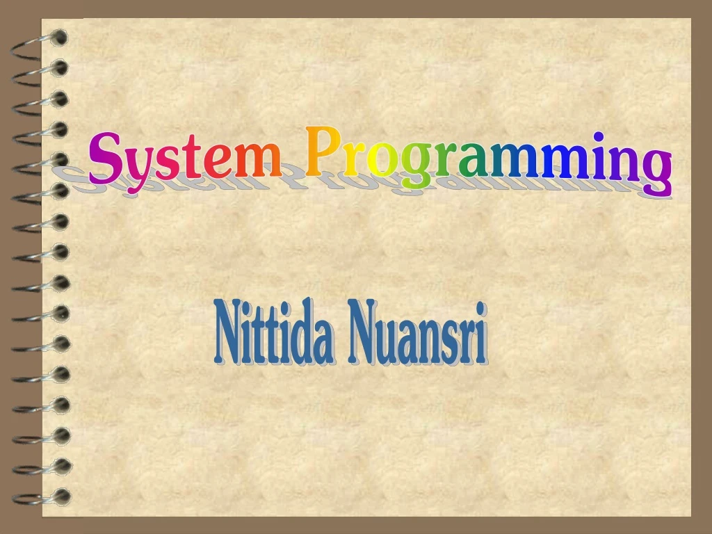 system programming