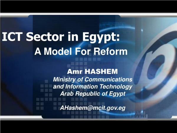 ICT Sector in Egypt: