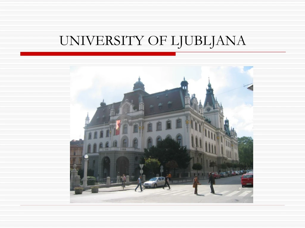 university of ljubljana