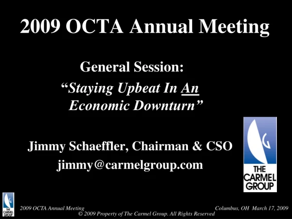 2009 OCTA Annual Meeting