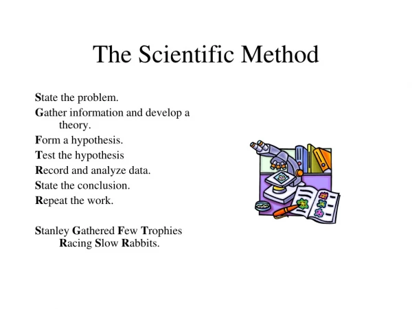 The Scientific Method