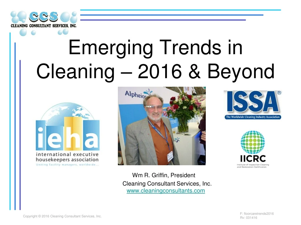 emerging trends in cleaning 2016 beyond