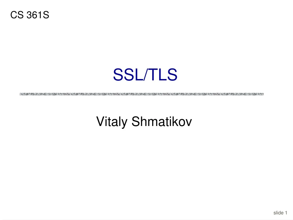 ssl tls