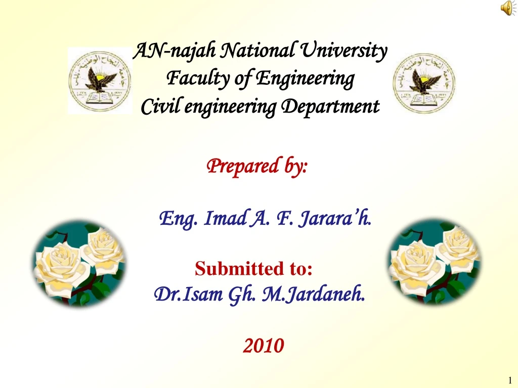 an najah national university faculty