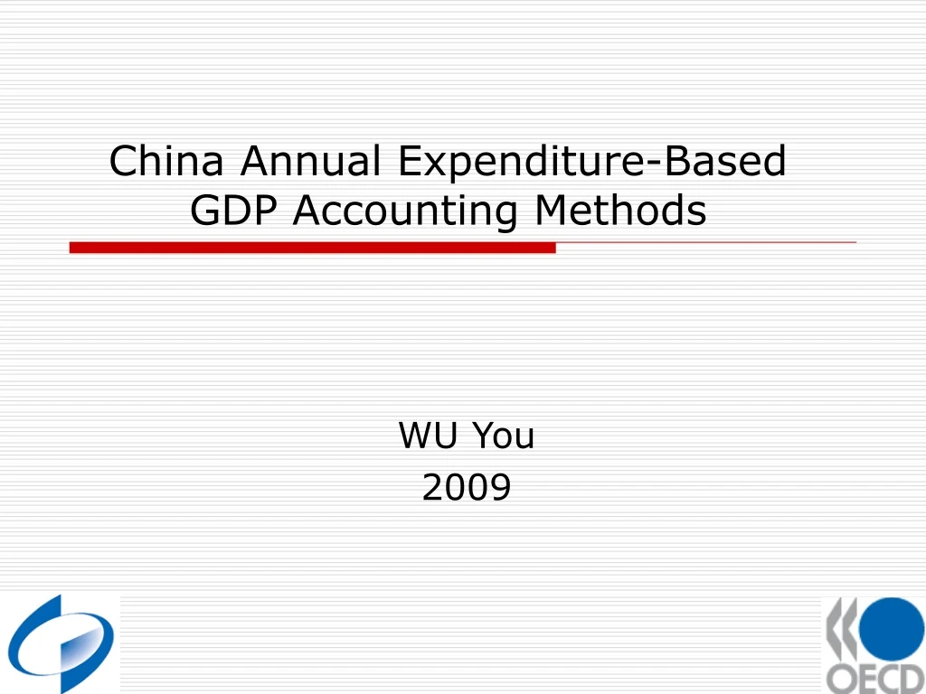 china annual expenditure based gdp accounting methods