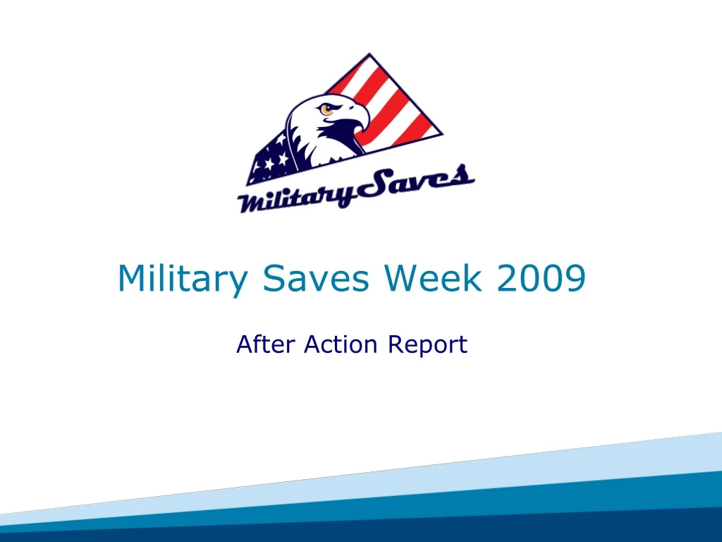 military saves week 2009