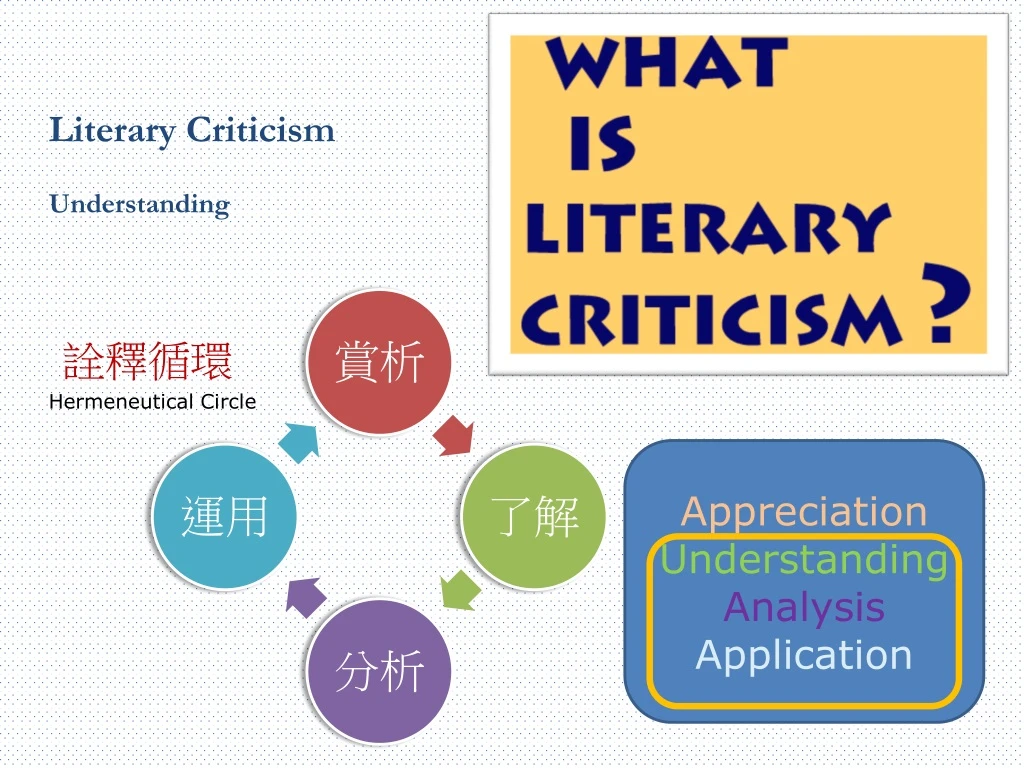 literary criticism understanding