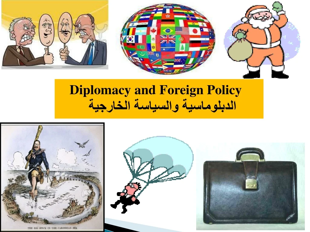 diplomacy and foreign policy