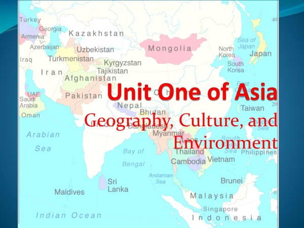 Unit One of Asia
